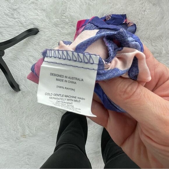 Anthropologie Abel The Label Santa Cruz Floral Flutter Dress - Picture 8 of 8